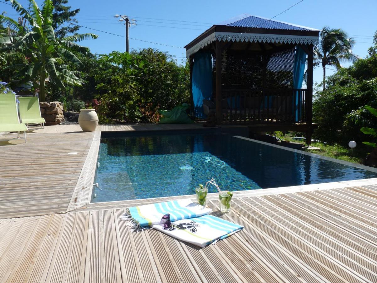 Bungalow La Tortue Bleue Bouillante Exterior foto
